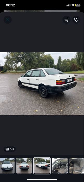Passat B3 1989 года 1.6 бензин