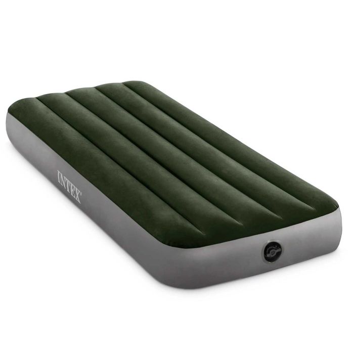 INTEX 64106 Materac dmuchany FiberTech 1-osobowy 136 kg
