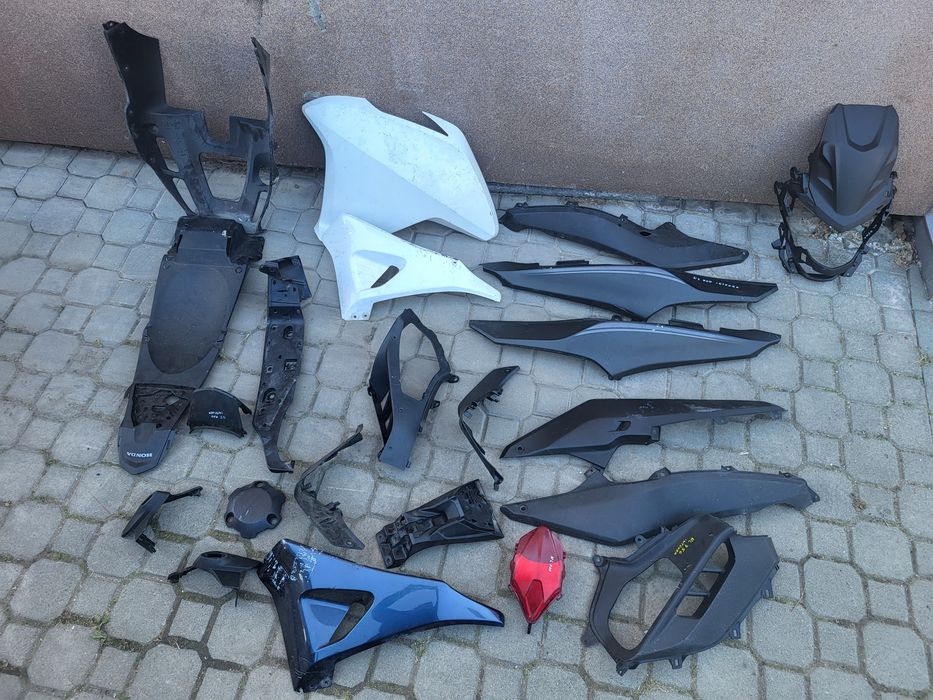 Honda nc700 nc 750x integra owiewka  plastik błotnik stelaz wydech nc 750  oslona