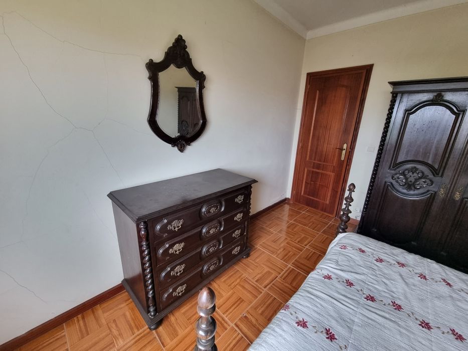 Mobília de Quarto Antiga Completa