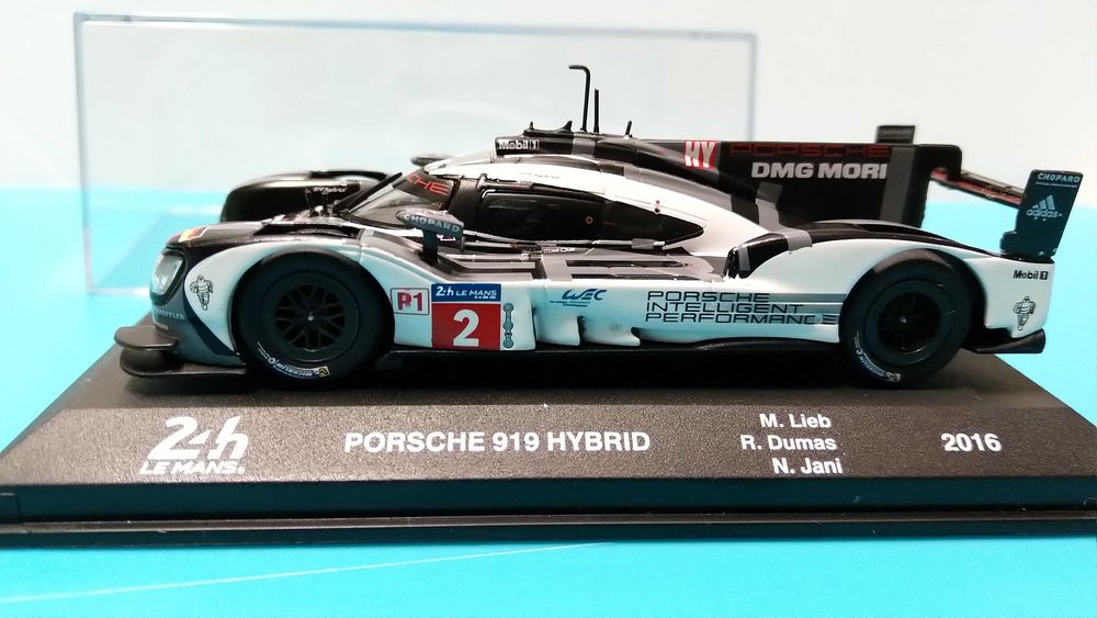 Porsche 919 Hybrid #2: Vencedor 24h Le Mans 2016 - Miniatura esc 1/43