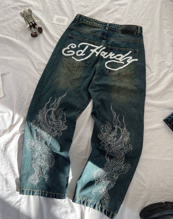 Джинсы от ed hardy