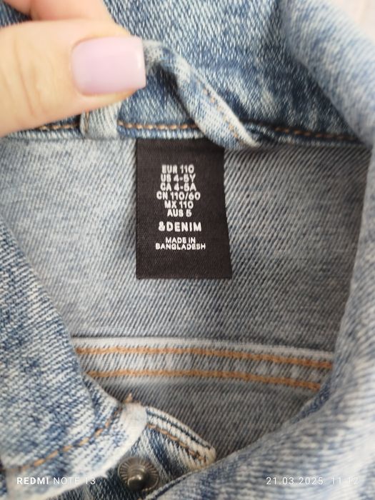 Продам джинсовка дитячу