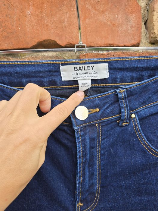 Damskie spodnie jeansowe jeansy Skinny Dorothy Perkins
