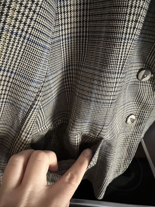 Marynarka Delmond International w kratę