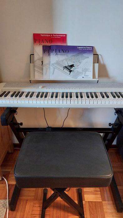 Piano Casio CT-S1WE + Acessórios