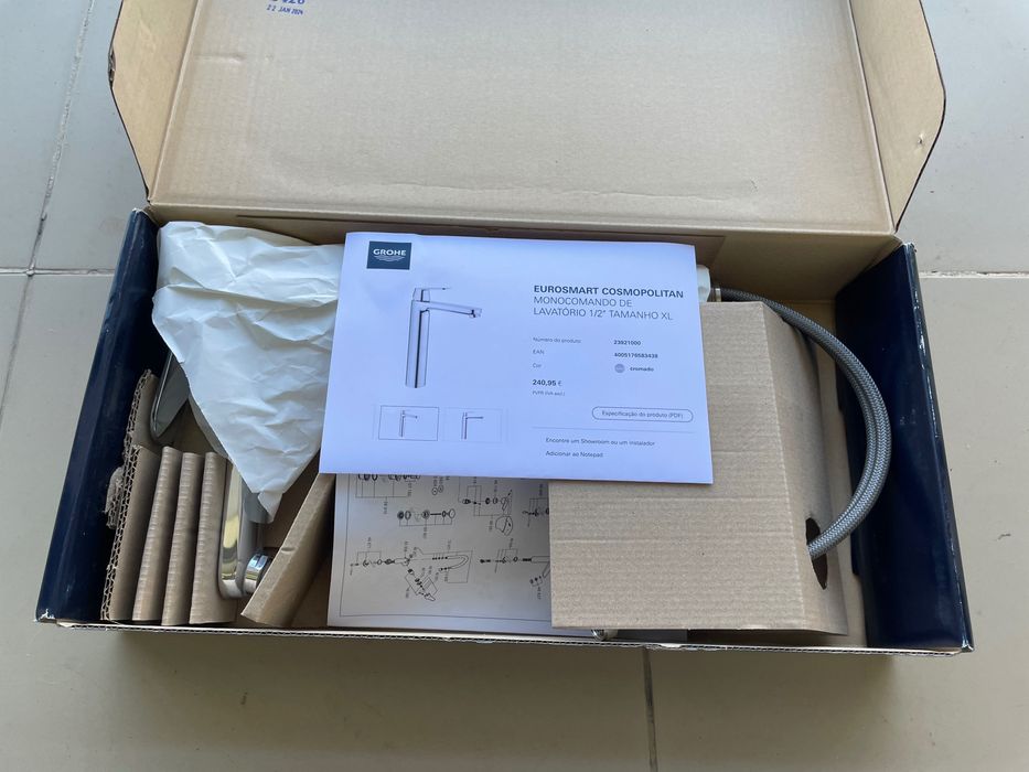 GROHE Eurosmart Cosmopolitan Single-Handle Basin Faucet64741162525057121