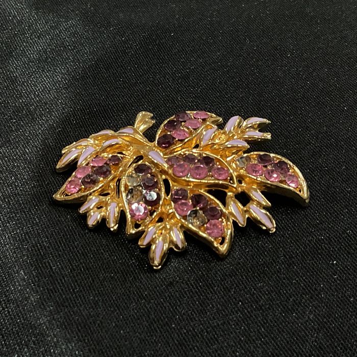 Broche biju peça vintage 6 cm