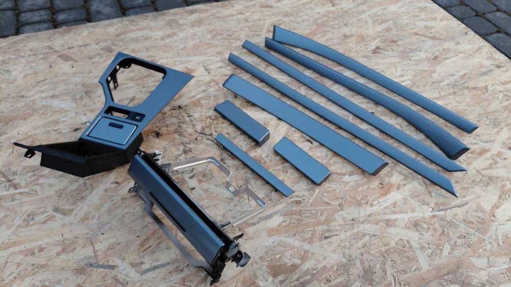 Piękne Szare Stalowe Dekory individual Komplet BMW E39 Sedan Kombi