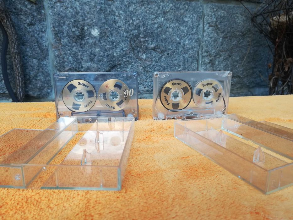 SUPER FERRO Kaseta Magnetofonowa Szpulki PRL