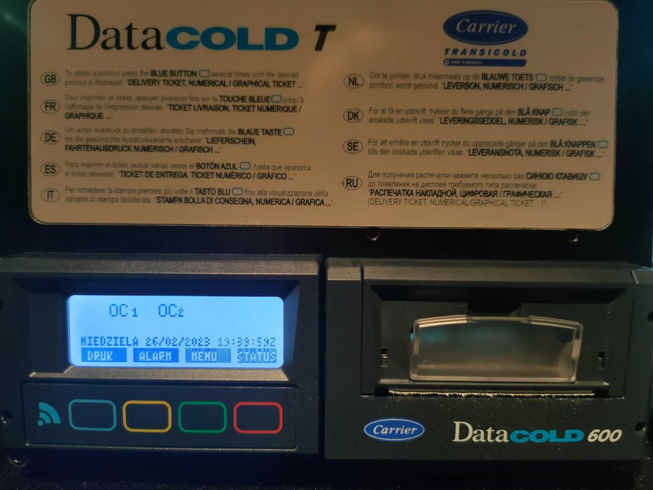 DataCold, Carrier, rejestrator Siemianowice Śląskie • OLX.pl