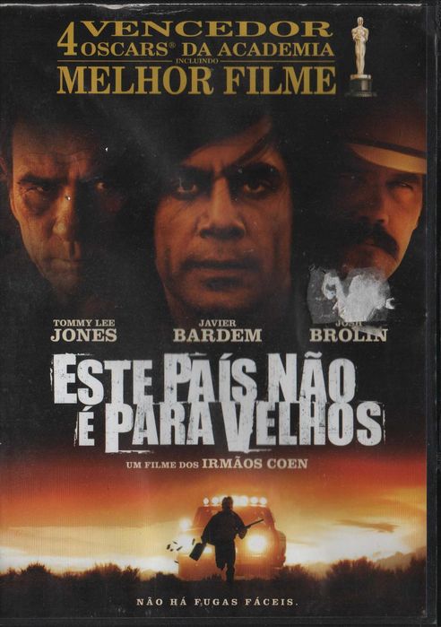 Dvd Este País Não É Para Velhos - thriller - extras