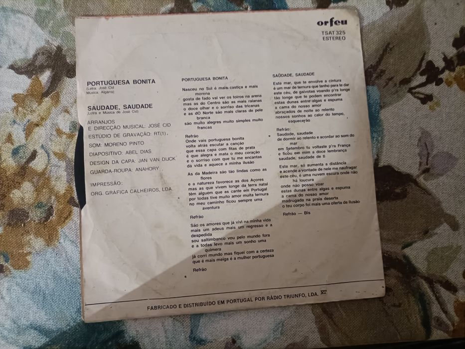 Dois discos vinil do José Cid