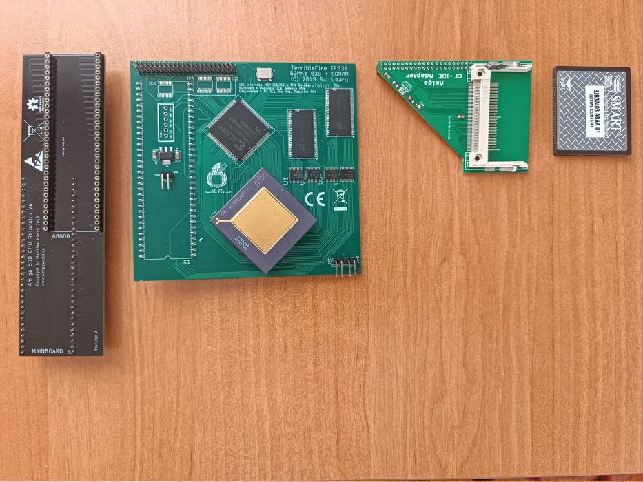 Amiga 500 Terrible Fire TF536 MC030 50MHz 64MB