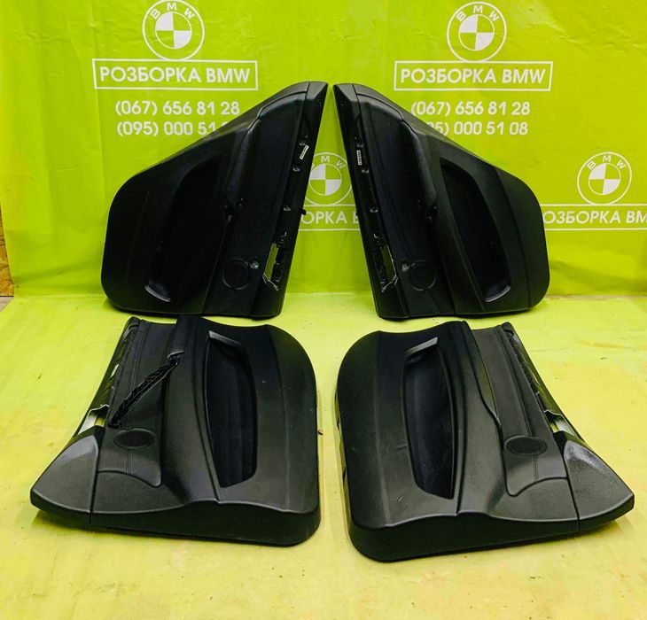 Дверные карты BMW X5 E70 дверні карти БМВ Х5 Е70 обшивки дверей карта