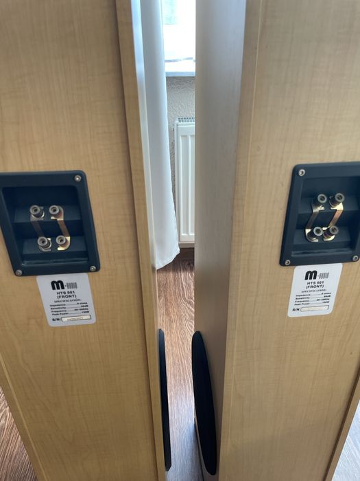 Amplituner ONKYO TX-SR501E plus DVD kolumny