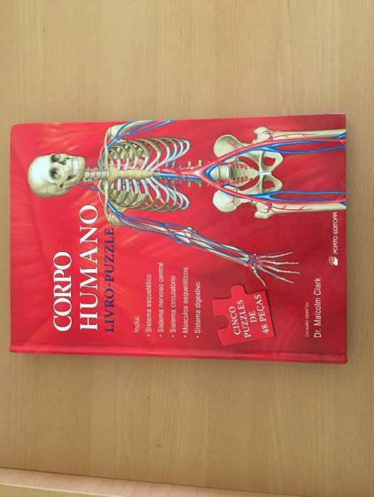 Livro-Puzzle Corpo Humano