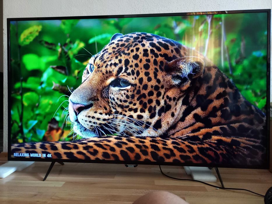 Telewizor LED Philips 55PUS6101 UHD  4K WiFi DVB T-2 YouTube Netflix