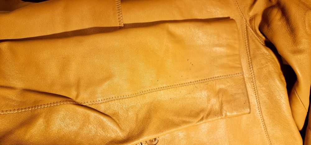 Casaco em pele Beje da casa das peles