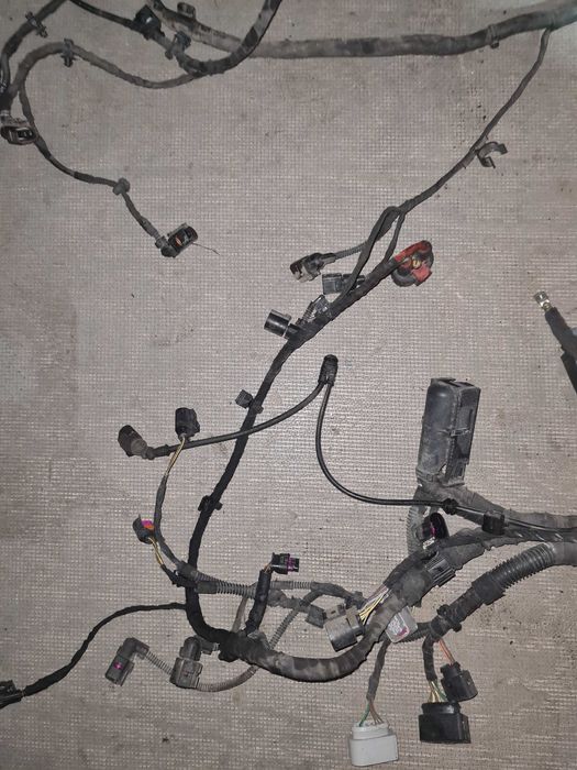 VW Crafter 2.0 19r wiązka instalacja komory silnika manual