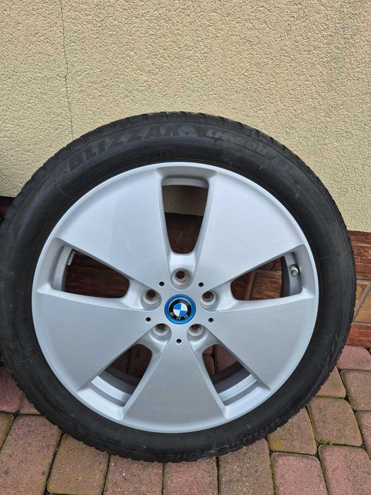 Bmw i3 Felgi Aluminiowe Koła Alufelgi 19" ET43 Komplet opony Bridgestone Zimowe 155/70 R19