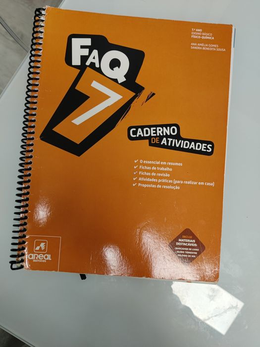 Caderno de atividades 7° ano