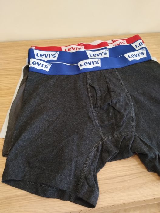 Труси боксерки Levi's розмір М, 3 пари, бавовна, cotton