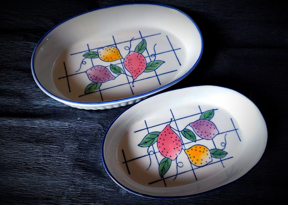 Дві керамічні салатниці