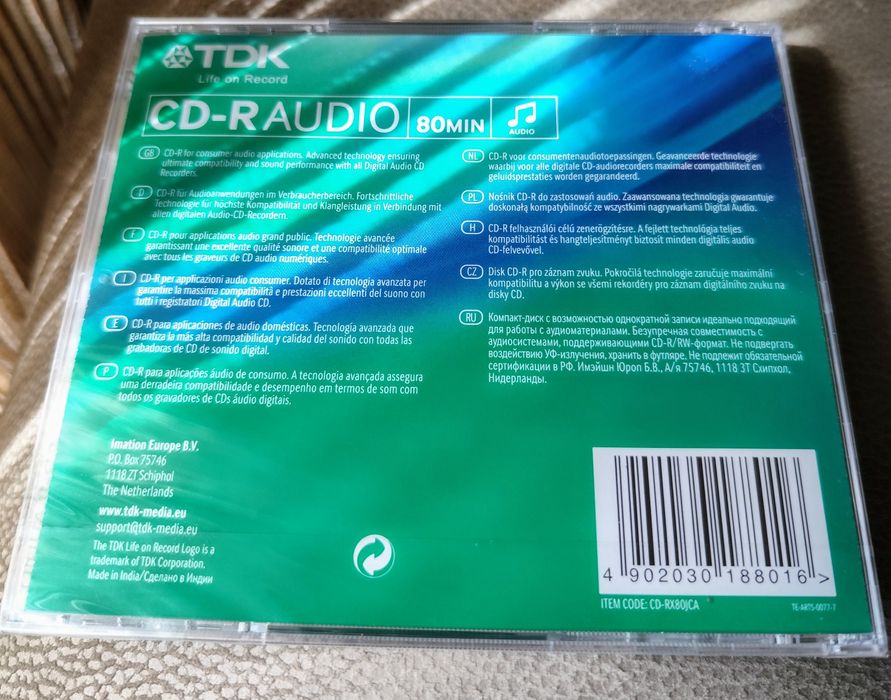Cd-r Audio + Cd-Rw Audio