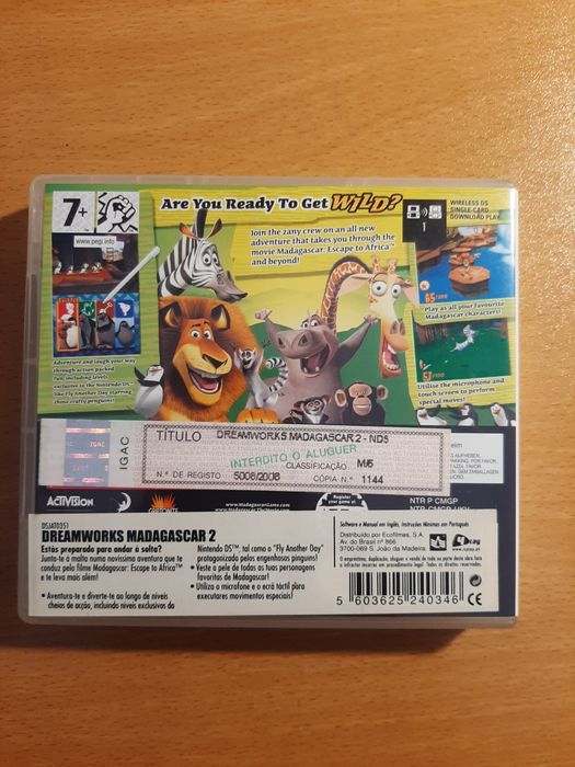 Jogo Madagáscar 2
