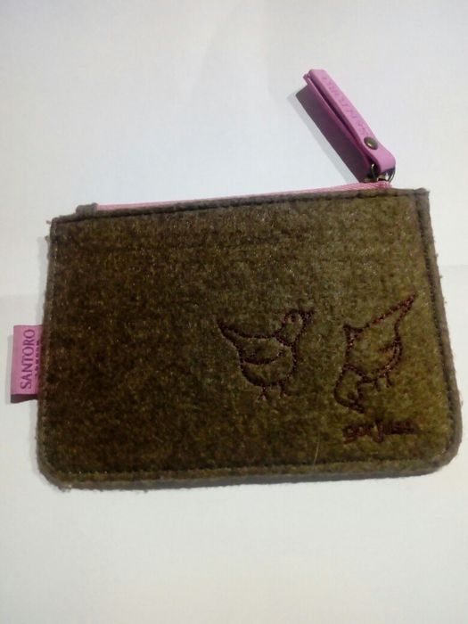 Porta moedas Santoro