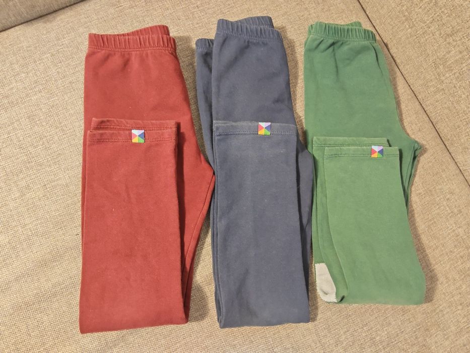 Legginsy spodnie my basic ocieplane 116/122 budżet