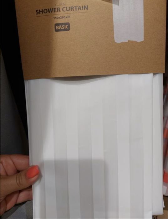 Шторка занавеска  для душа