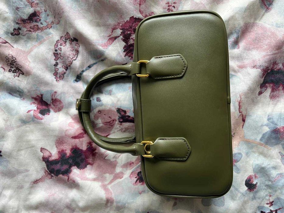 Miu Miu Torebka nowa zielona Arcadie leather bag Tundra green