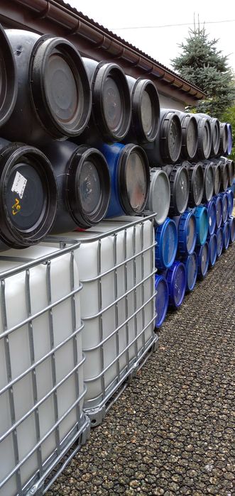 Beczka na wodę deszczówkę zboże kukurydzę, kompost, filtr