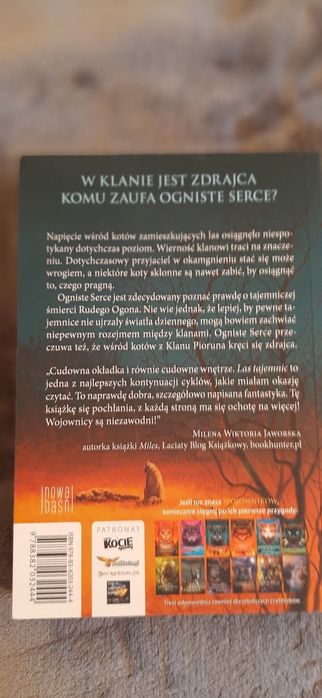 Książka Wojownicy LAS TAJEMNIC TOM III