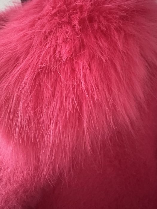 Alpaka płaszcz narzutka sweter