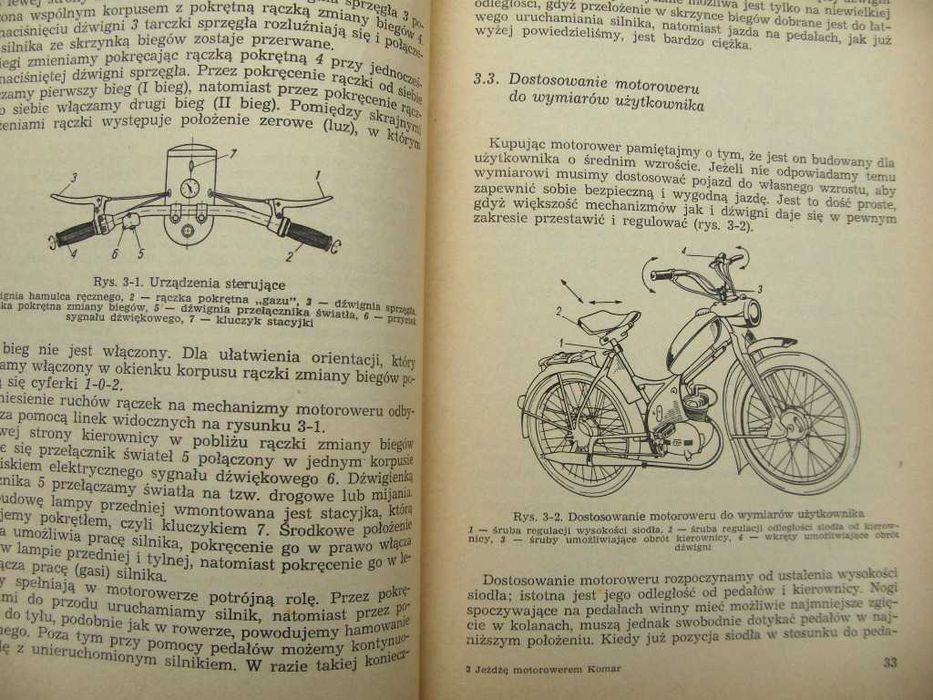 Jeżdżę motorowerem Komar