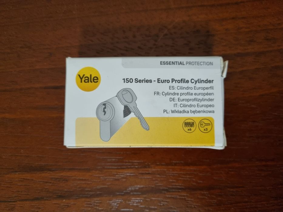 Zamek bramowy hakowy H-35 KOWAL Wkładka bębenkowa YALE 30/30 +3 klucze