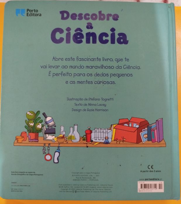 Livro "Descobre a Ciência"