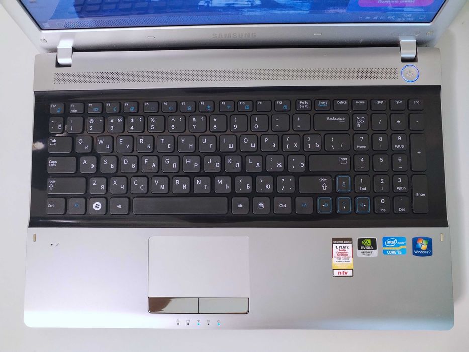 Samsung RV518\i5-2520\nVidia GT 520M\DDR-4Gb\Win11\SilverBlack