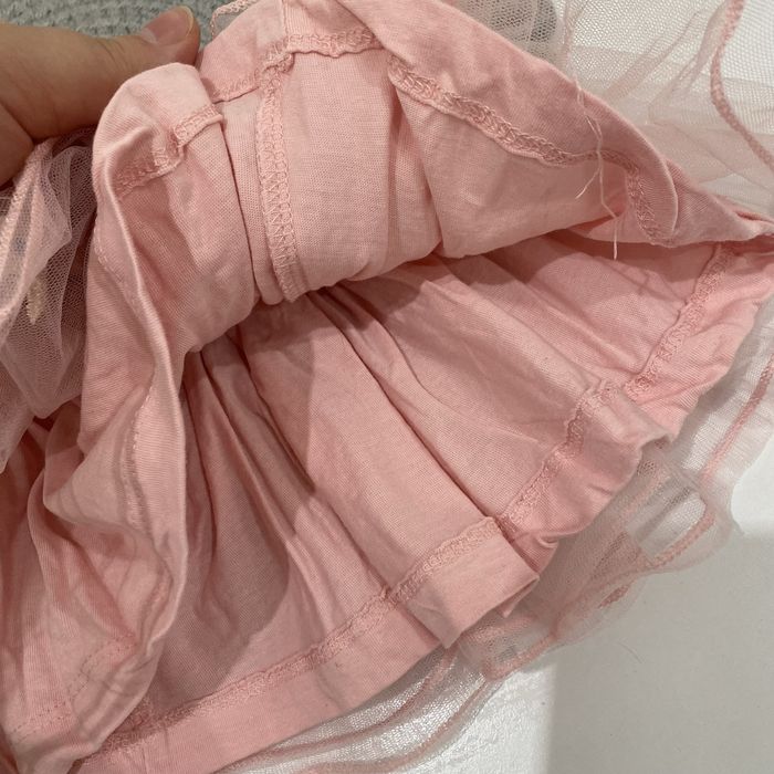 Tiulowa spodniczka jak nowa 68-74 cm