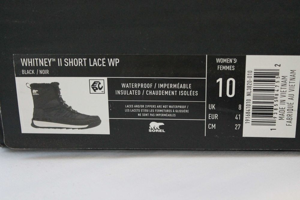 Оригінальні SOREL Whitney II Short Lace