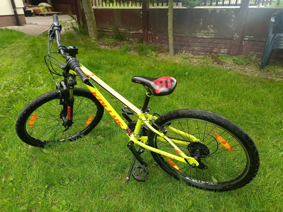 Rower KELLYS Kiter 50 Neon Yellow koła 24"