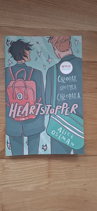 Książka komiks Heartstopper