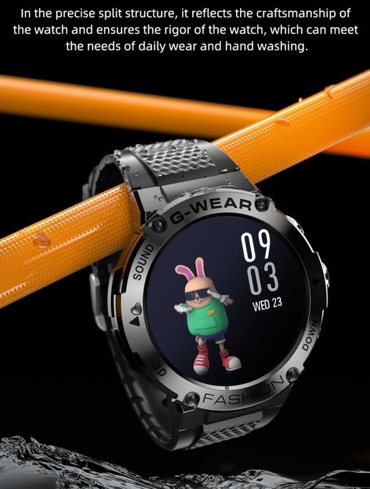 Smart Watch Bluetooth Call Heart Rate Blood Pressure Blood Oxygen