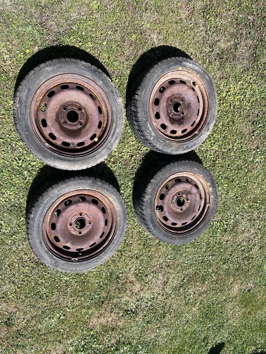 Felgi stalowe 4x108 z oponami ford fiesta