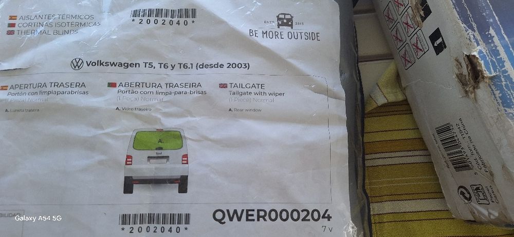 Blackout para ww transporter