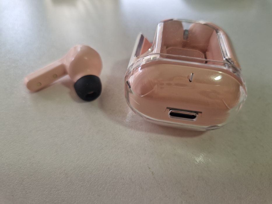 Auscutadores rosa wireless novos