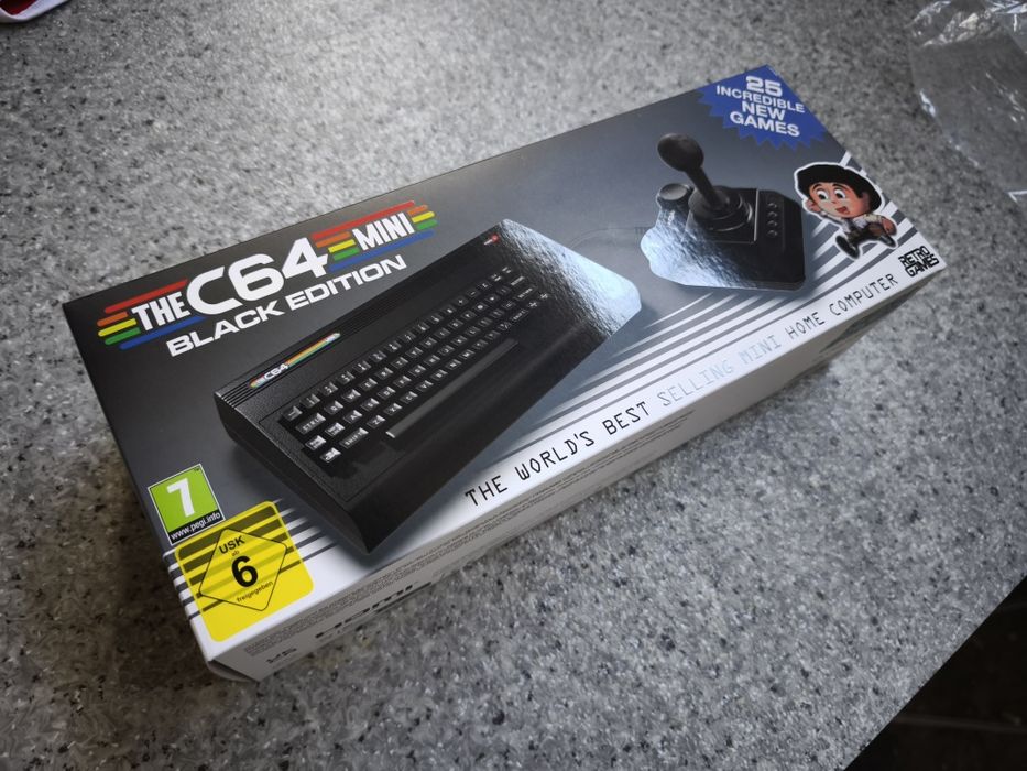 The C64 mini Black edition nowe